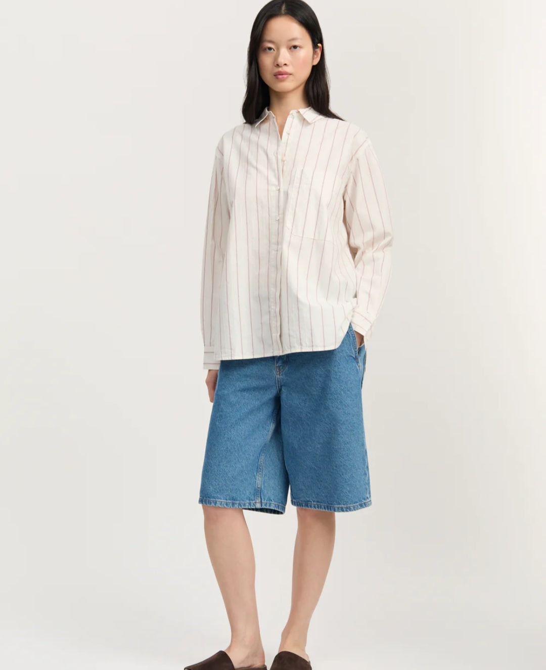 aiayu - Lynette Shirt Champetra, Mix Merlot