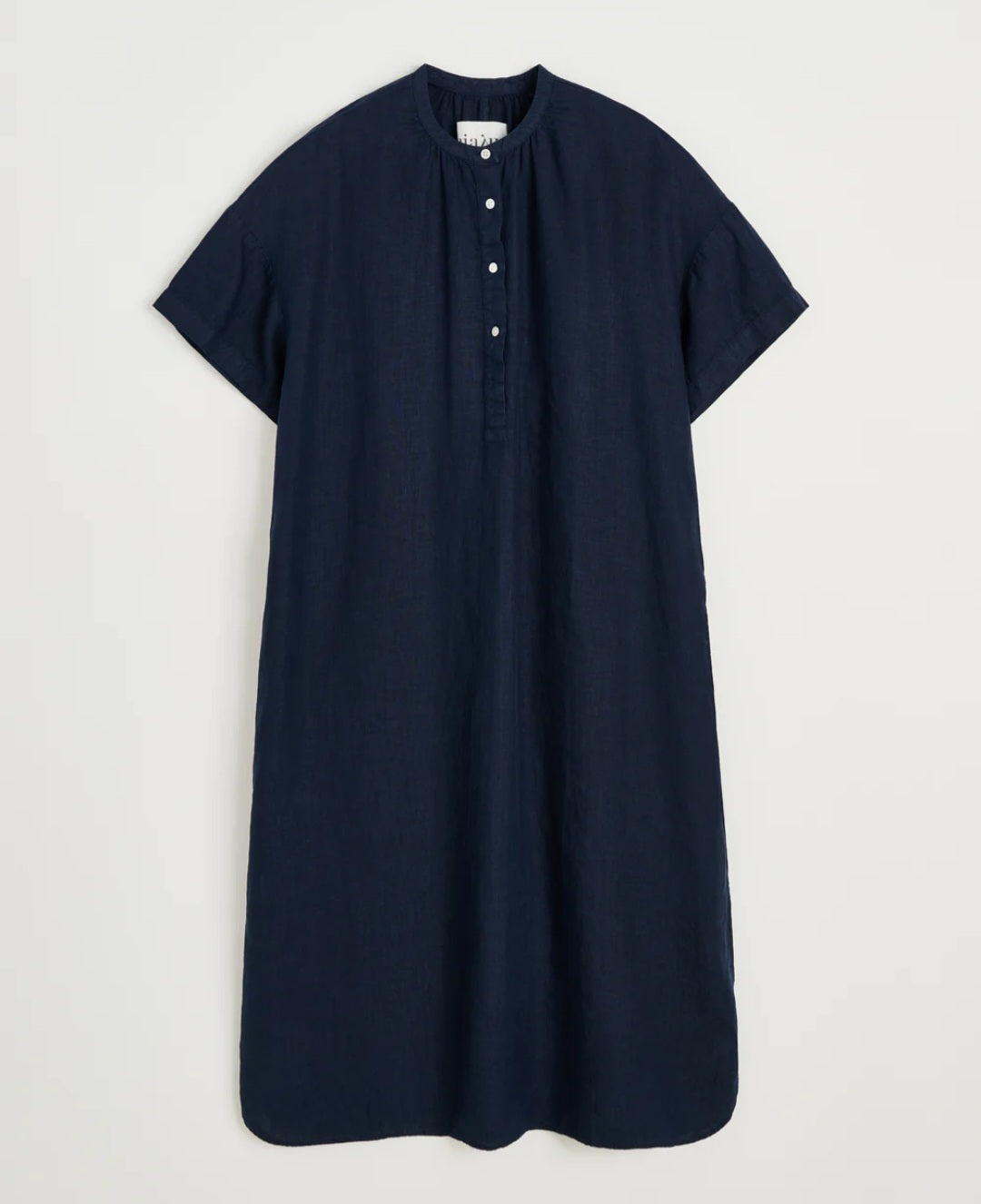 aiayu - Cille Dress Linen, Navy