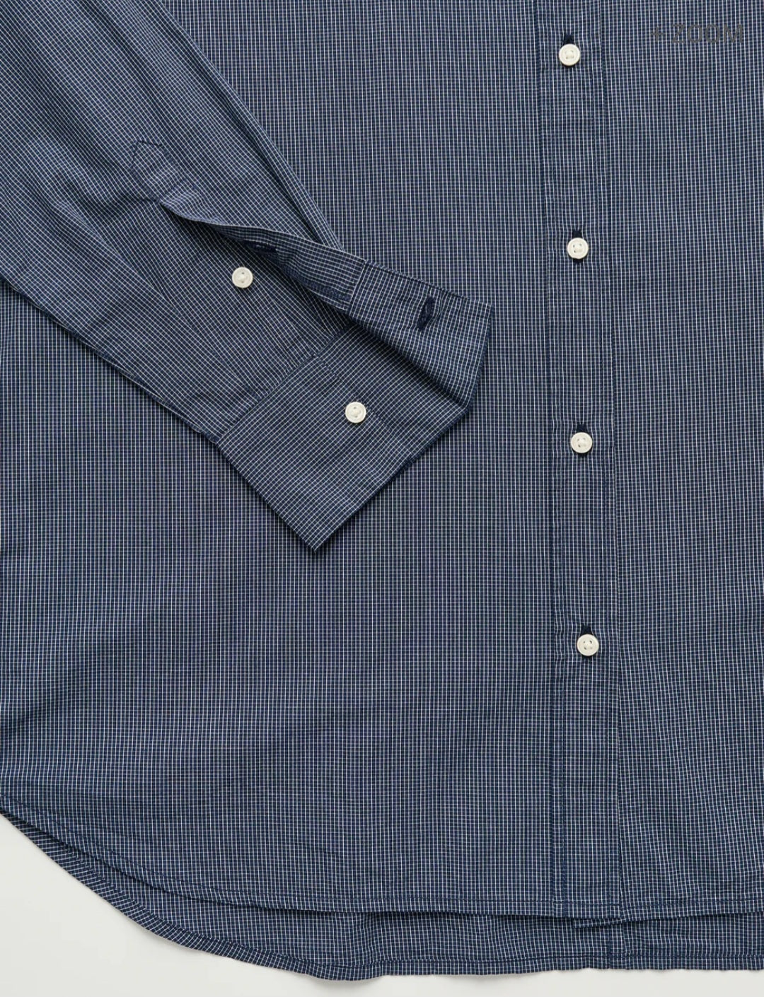aiayu - Shirt Check, Navy Check