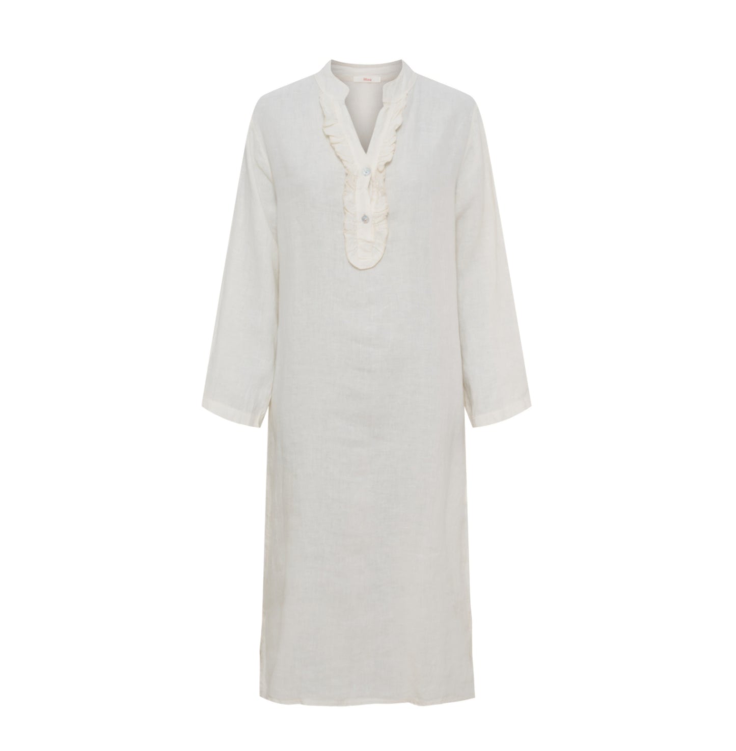 Lou Lou Clothing - Hør-Kjole/Kaftan, Fås i 3 farver - Creme, Rosa & Brun