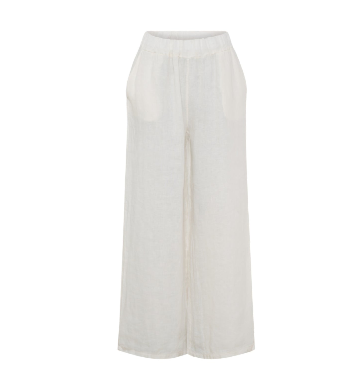 Lou Lou Clothing - Hør-Bukser, Fås i 3 farver - Creme, Rosa & Brun