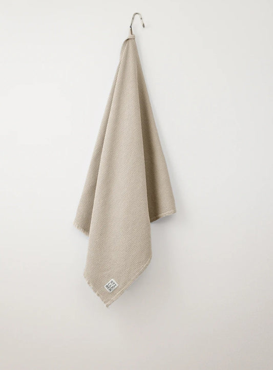 Stilleben - Vaffel Badehåndklæde, 80x160 cm., Fås i 3 farver - Sand, Rusty Brown & Chalk Pink