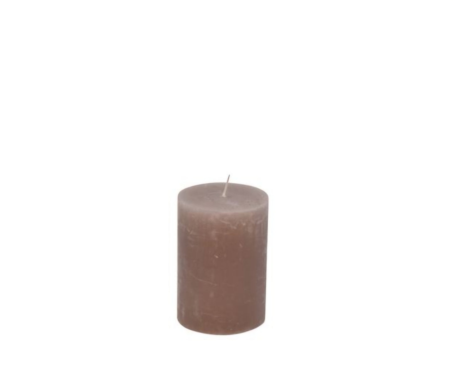 2HAVE/LAVIDA - Bloklys Rustic, Fås i 2 størrelser & Farverne Hvid, Gråbrun & Fersken