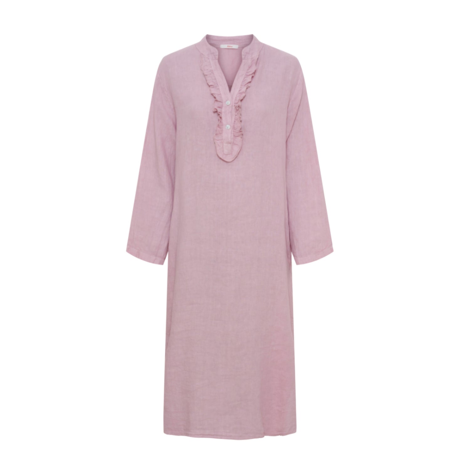 Lou Lou Clothing - Hør-Kjole/Kaftan, Fås i 3 farver - Creme, Rosa & Brun