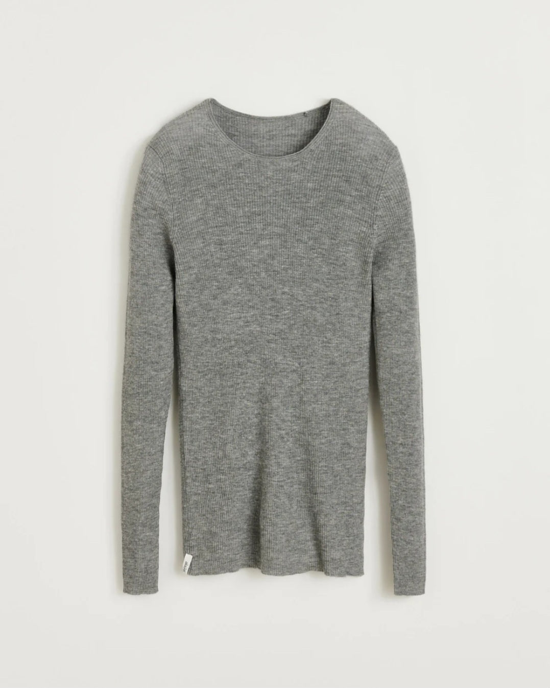 aiayu - Madigan Blouse, Cashmere, Grey Melange