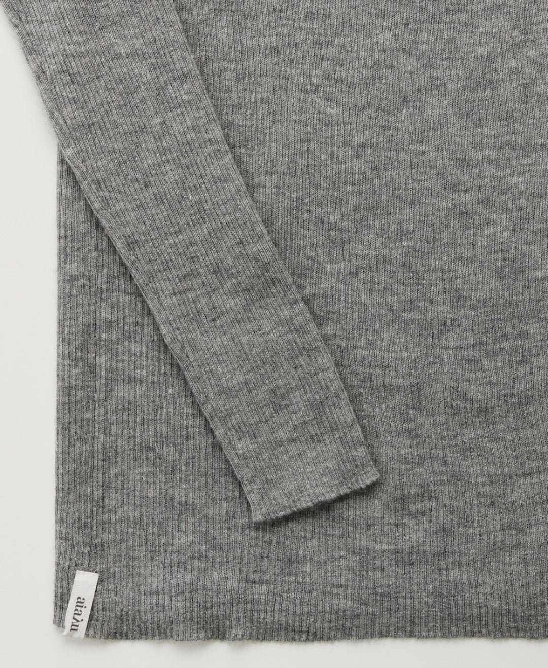 aiayu - Madigan Blouse, Cashmere, Grey Melange
