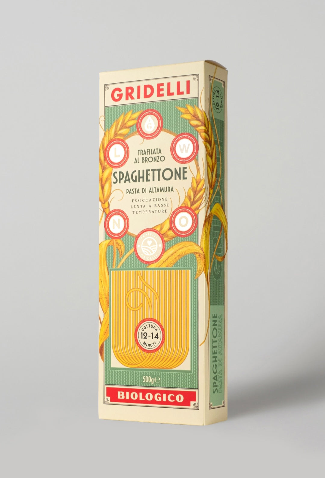 Gridelli - Spaghettone, Pasta Di Altamura, ØKO., 500 gr.