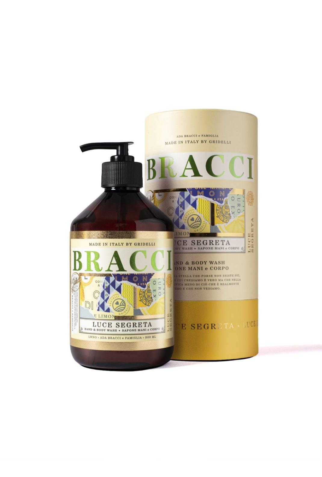 Bracci - Luce Segreta Hand & Body Wash, 500 ml.