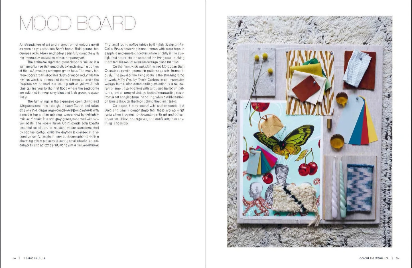 New Mags - "NORDIC COLOURS, How to create interior moods" af Katrine Martensen-Larsen