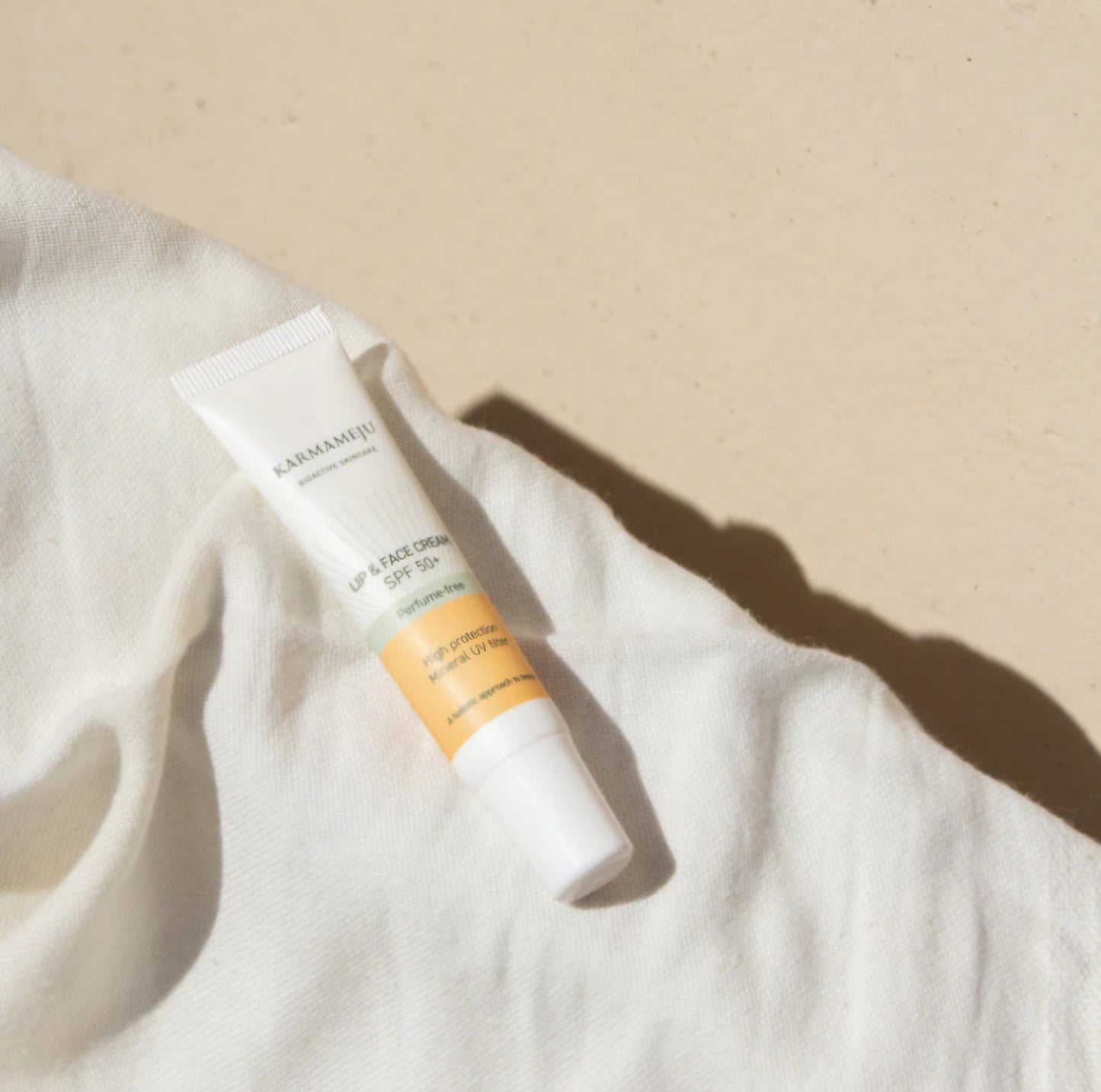 Karmameju - Læbe- & Ansigstcreme, SPF50+, 12 ml.