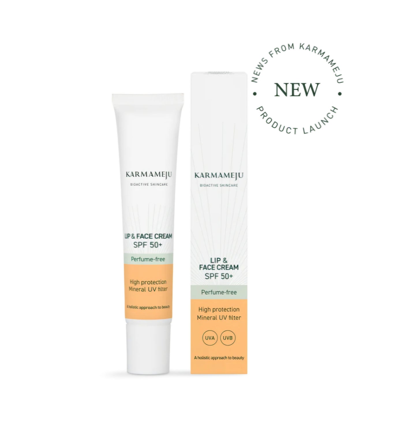 Karmameju - Læbe- & Ansigstcreme, SPF50+, 12 ml.