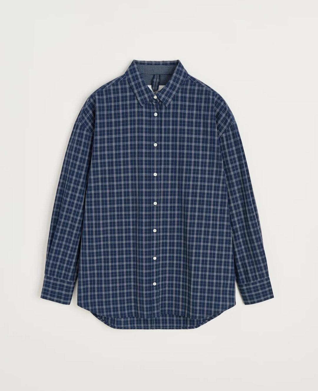aiayu - Shirt Check, Mix Navy