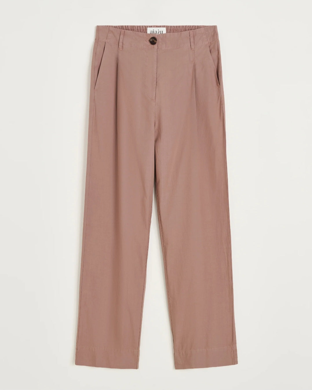 aiayu - Bille Pant Zip Poplin, Desert Blush