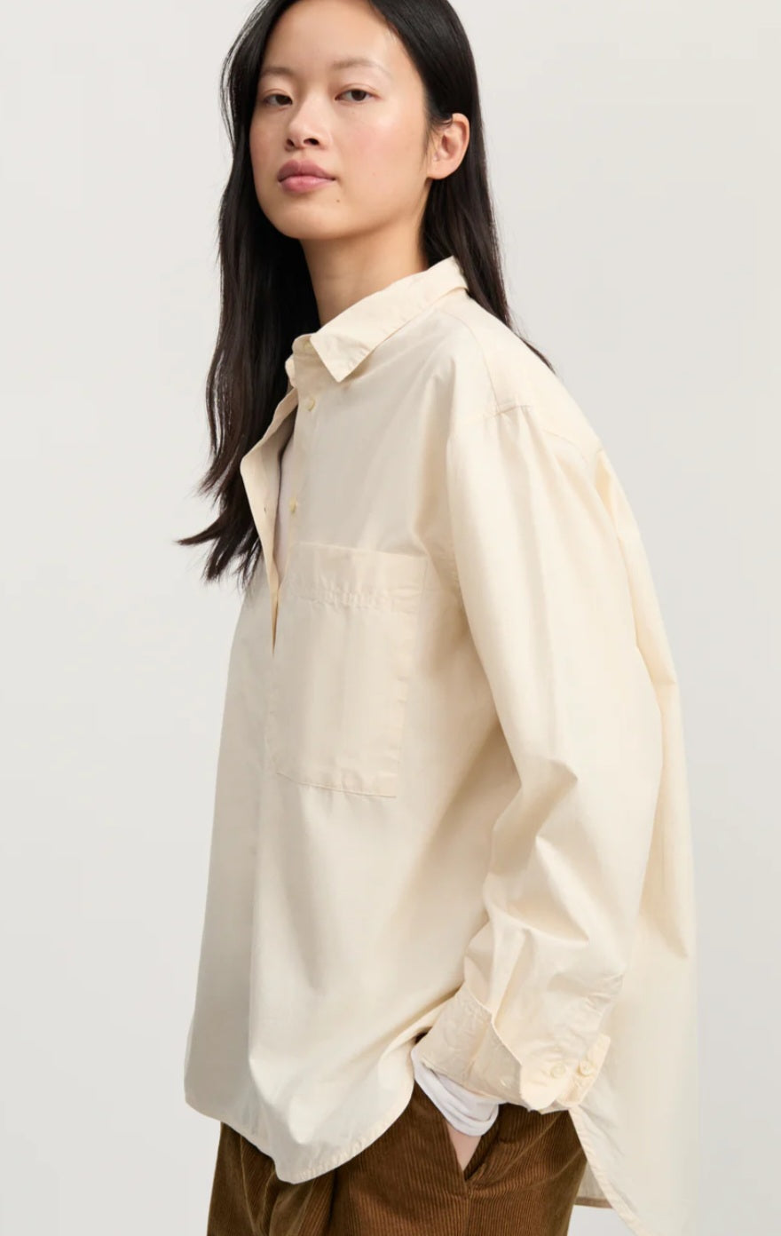 aiayu - Lynette Shirt, Pure Ecru
