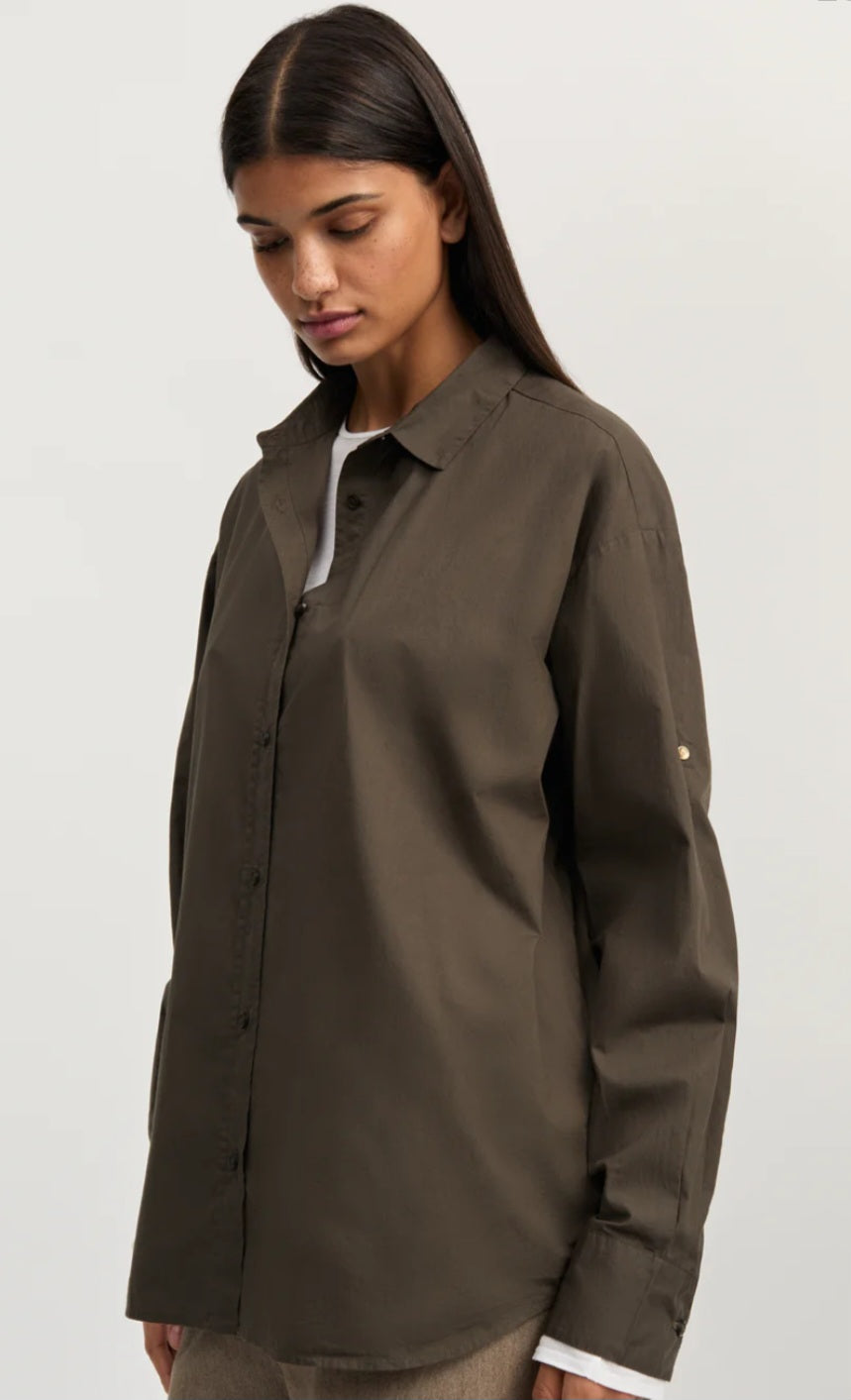 aiayu - Shirt, Smokey Brown