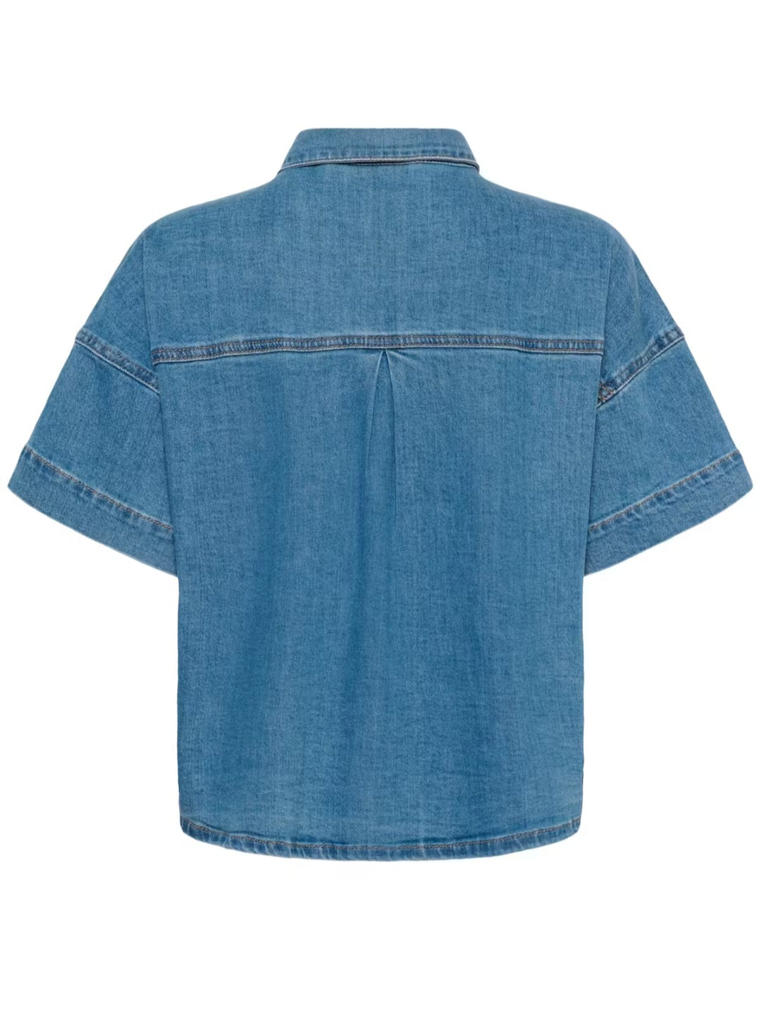 My Essential Wardrobe - MWLinn Denimskjorte, Medium Blue Wash