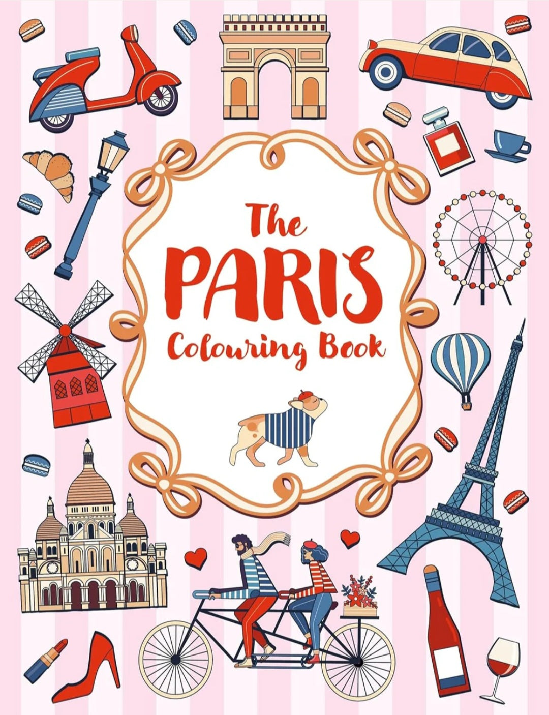 New Mags - The Paris Colouring Book