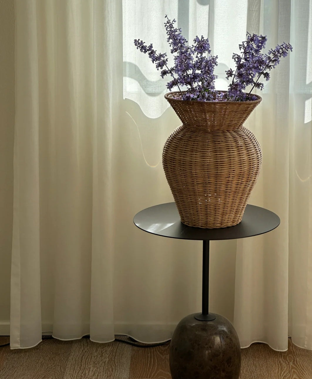 Jou Quilts - JOU Rattan Vase Wide Top
