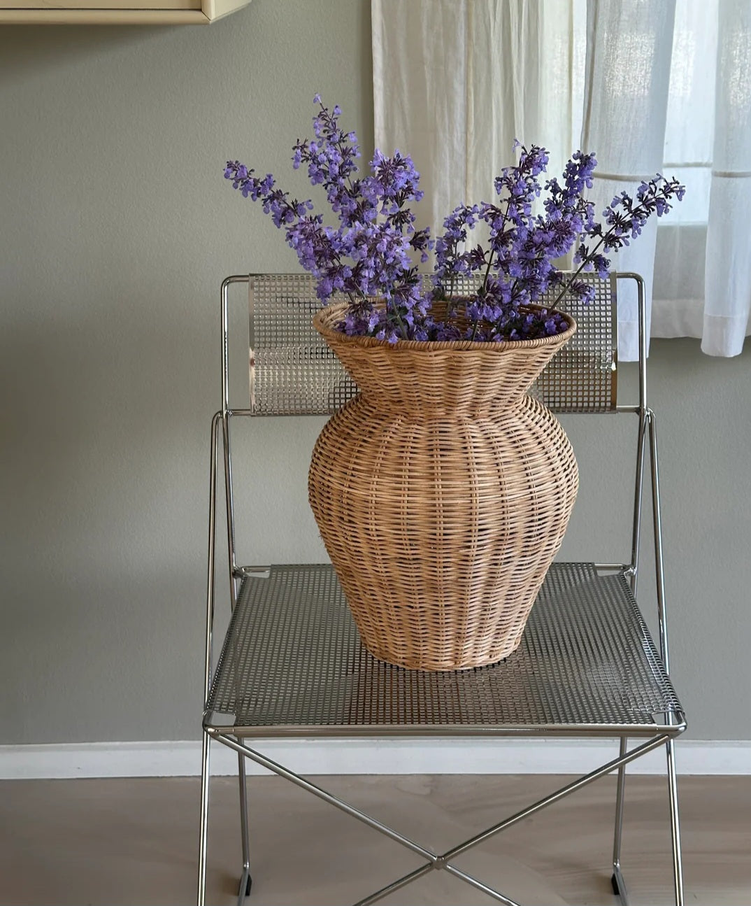 Jou Quilts - JOU Rattan Vase Wide Top