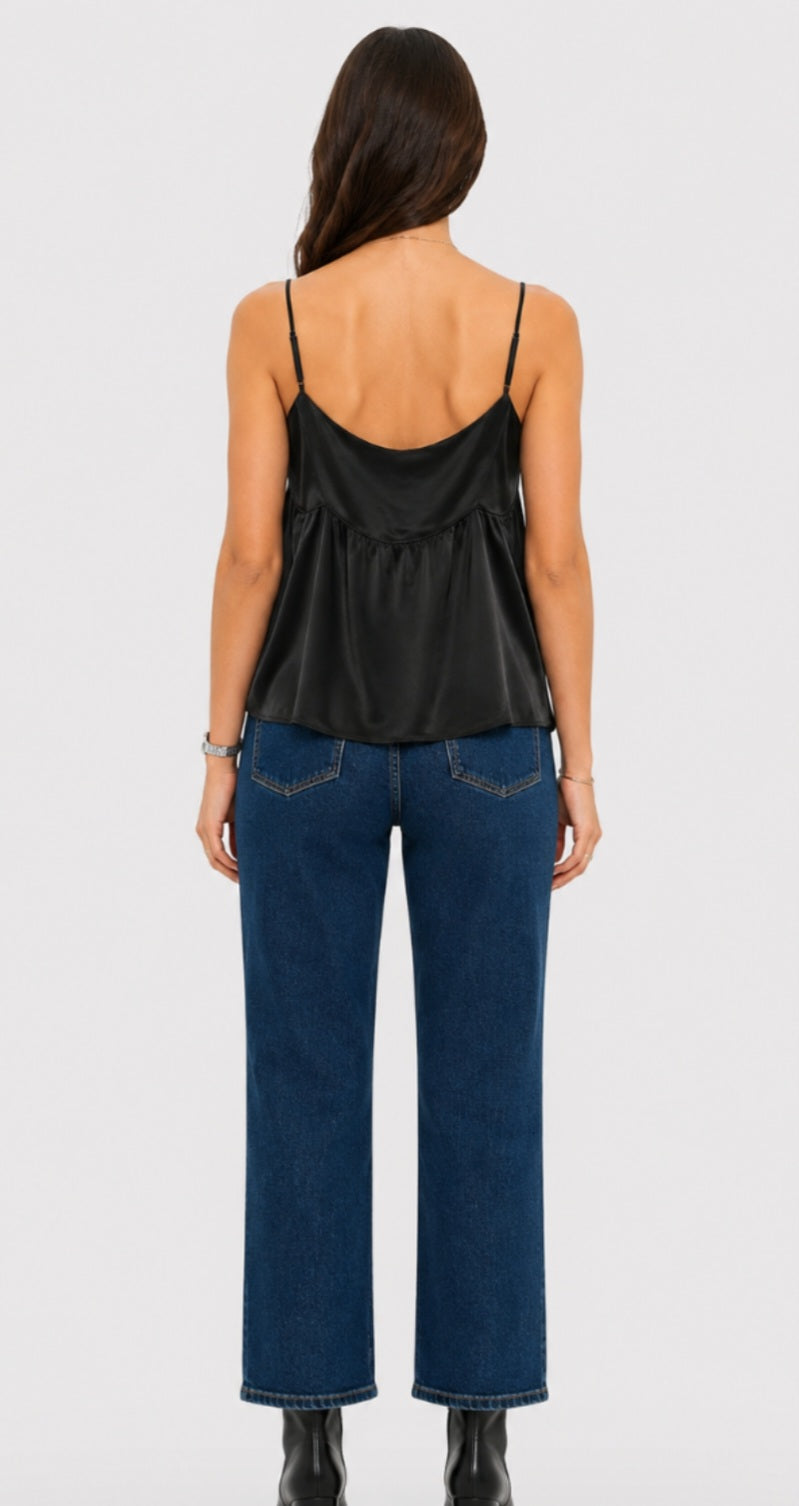Tiffany - Felina Top, Fås i 2 farver - Butter Cream & Black