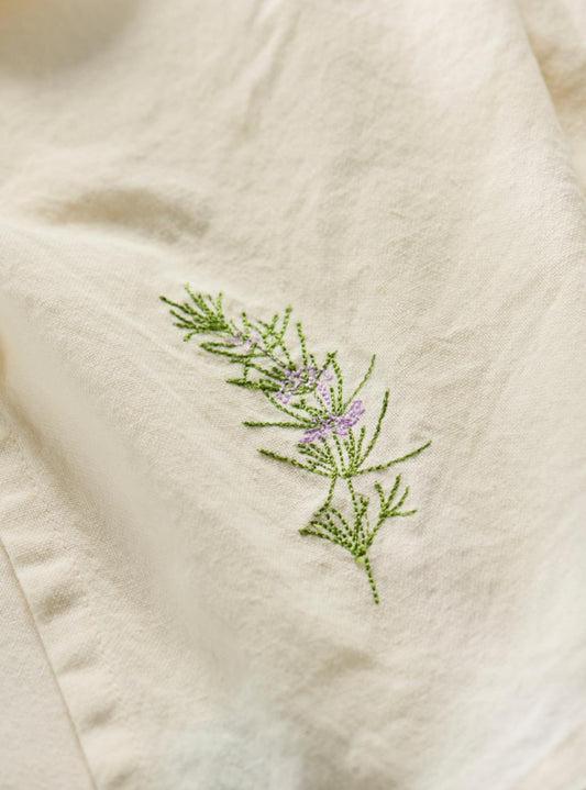 Ib Laursen - Viskestykke, Summer vibes m/rosmarin butter cream, B50xL70 cm.