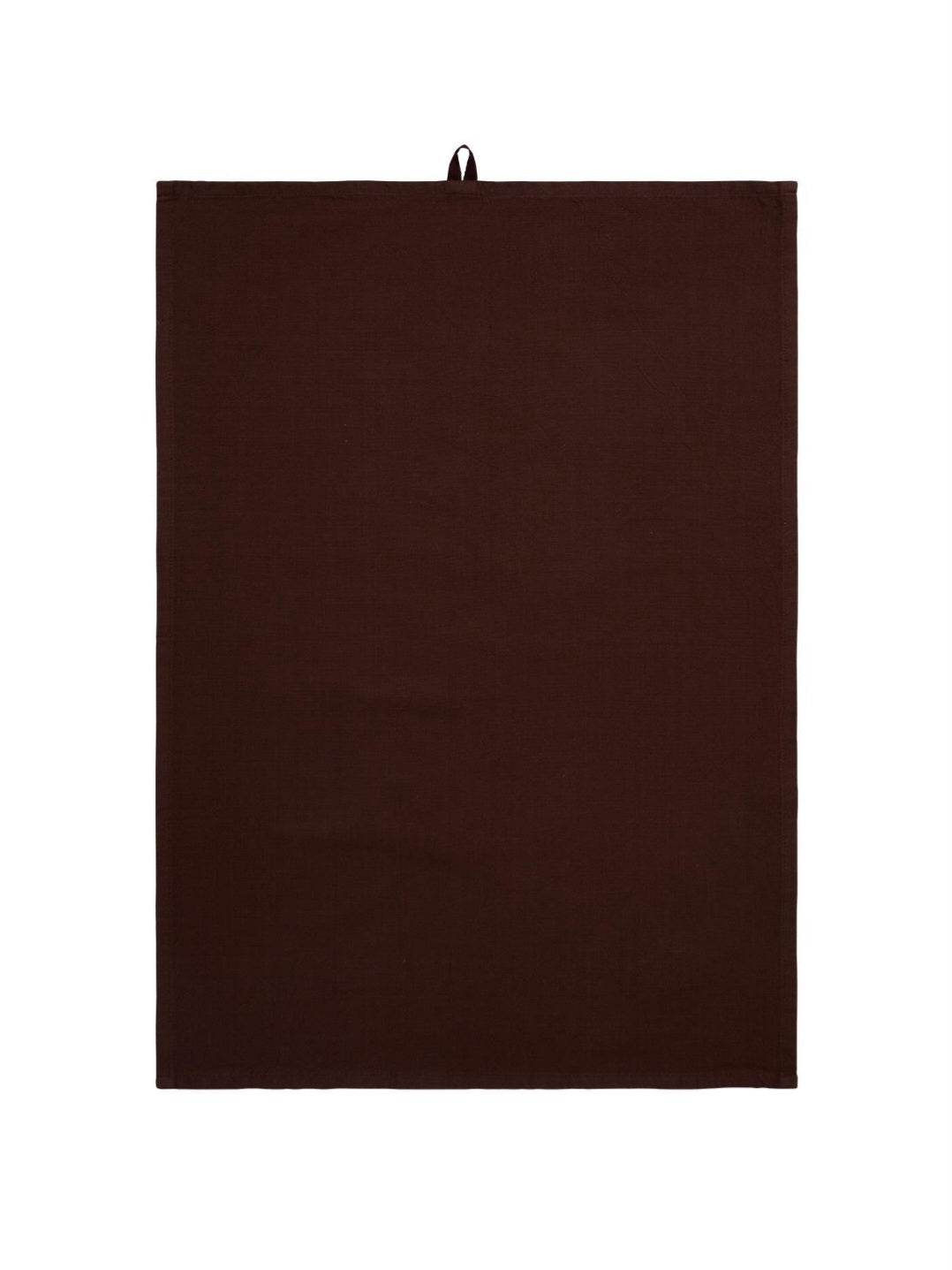 Ib Laursen - Viskestykke, Elin ensfarvet brun, B50xL70 cm.