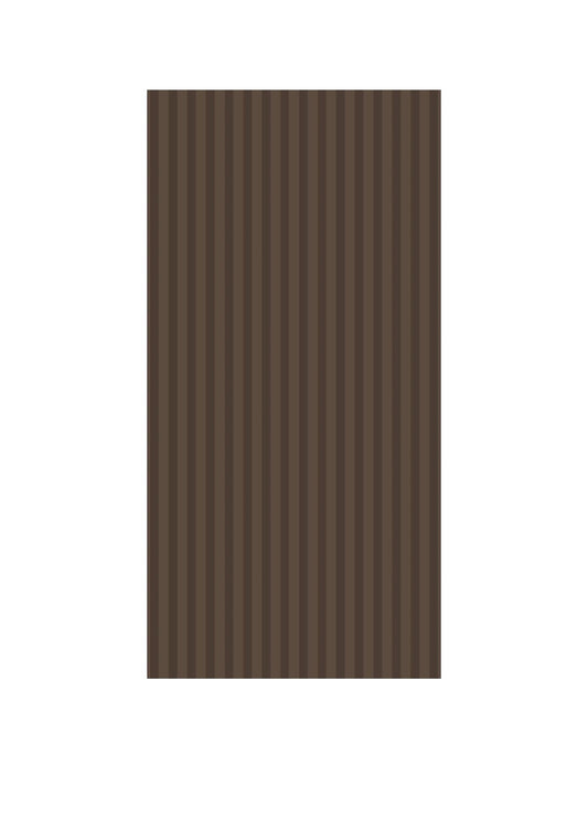 Ib Laursen - Papirserviet, tone-i-tone mocca striber, 16 stk./pk.