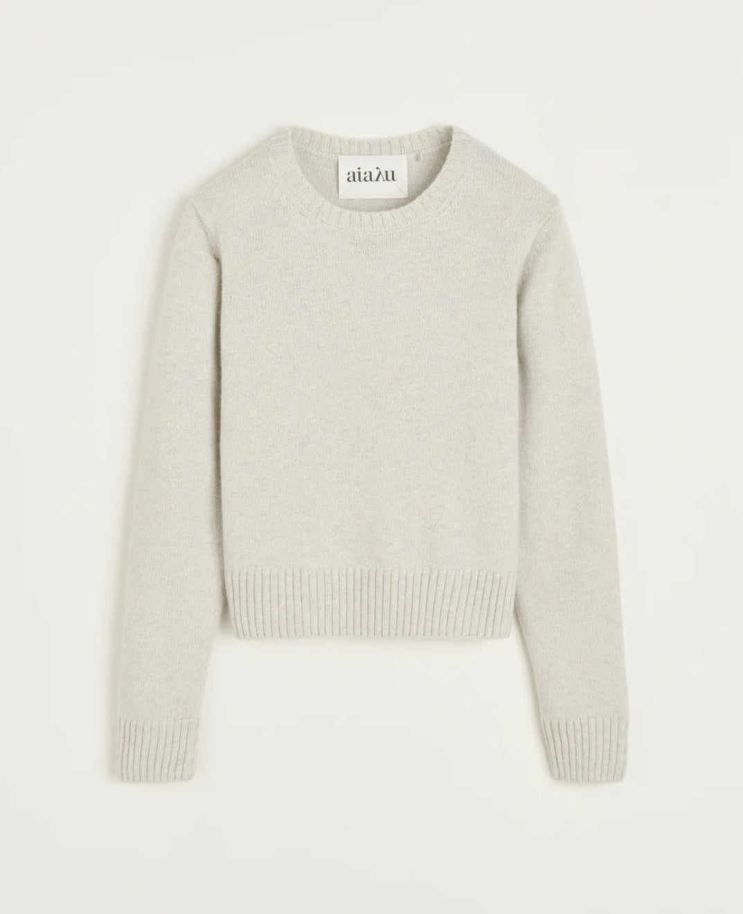aiayu - Inga Sweater, cashmere, Dove Mouline