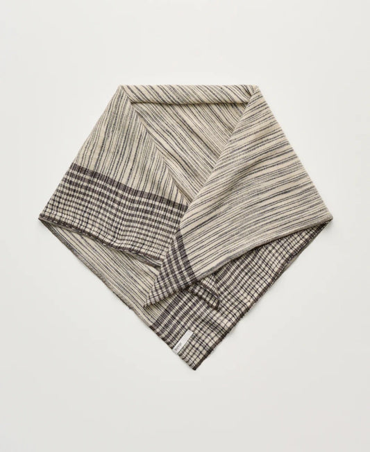 aiayu - Riisan Scarf, cashmere silk blend, Mix Navy