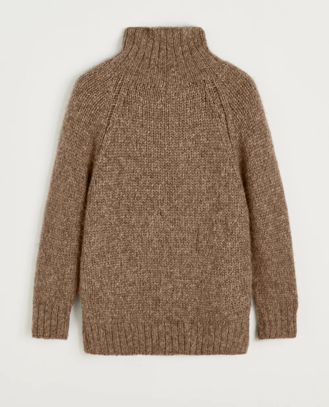 aiayu - Mechera Sweater, lama, Pure Brownie