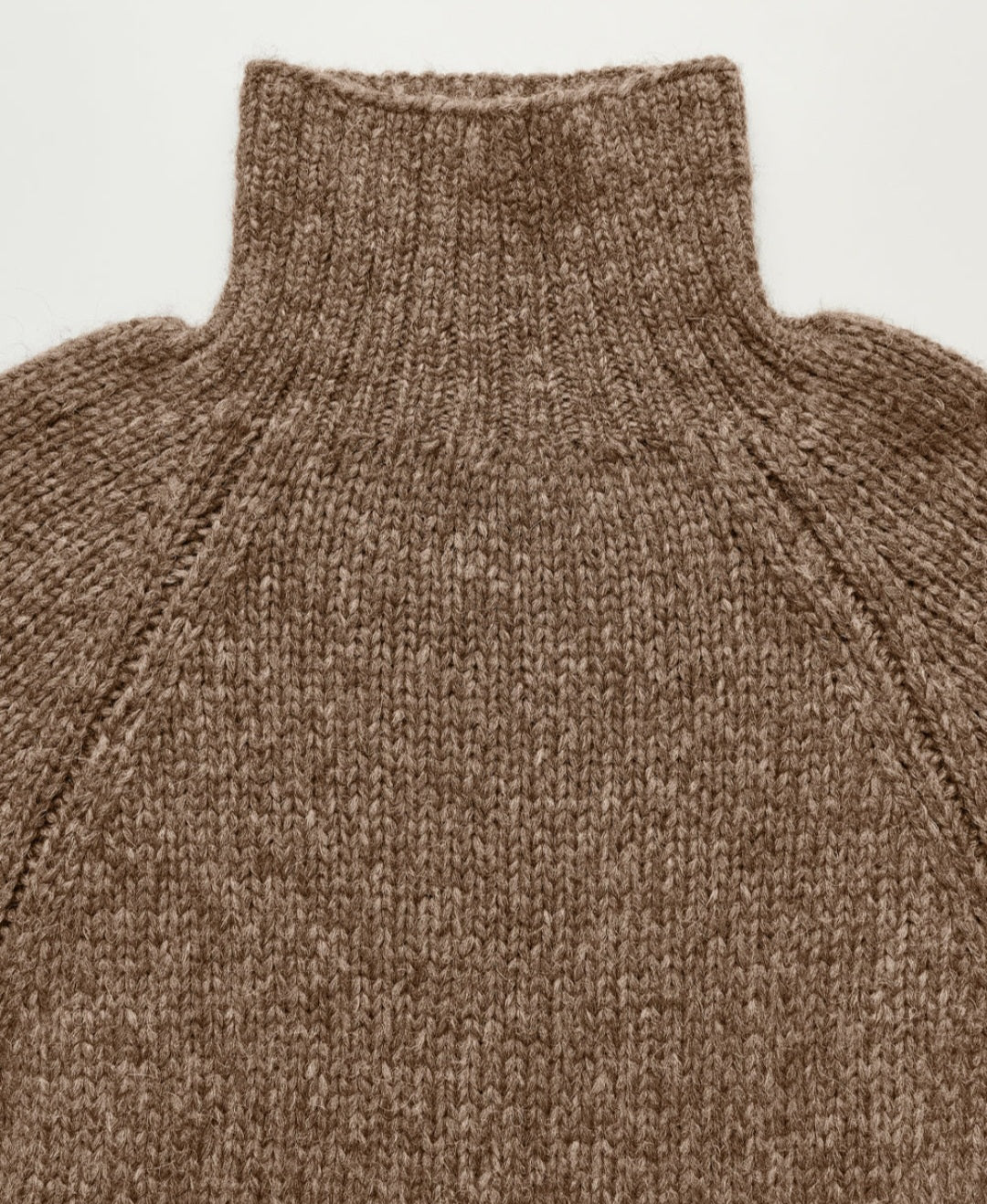 aiayu - Mechera Sweater, lama, Pure Brownie