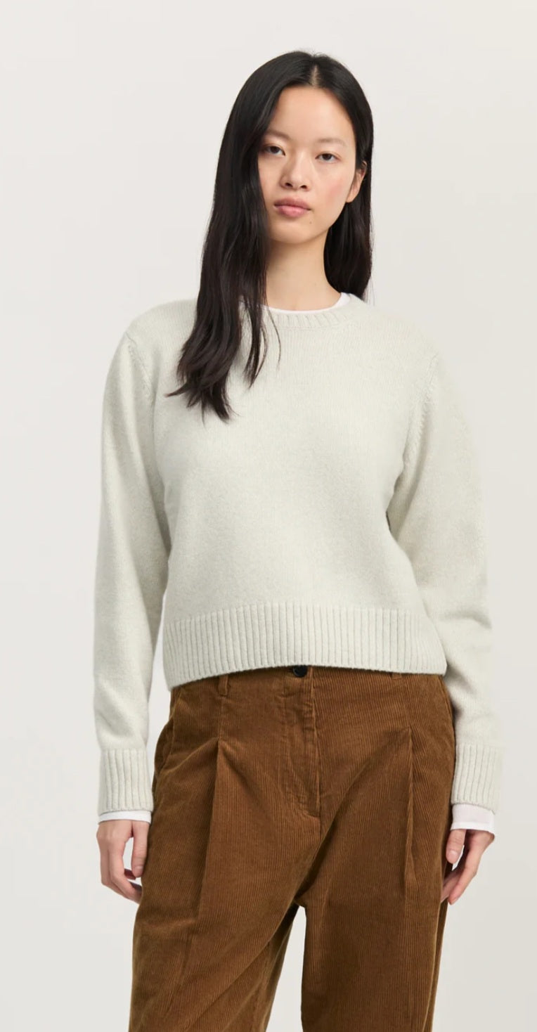 aiayu - Inga Sweater, cashmere, Dove Mouline