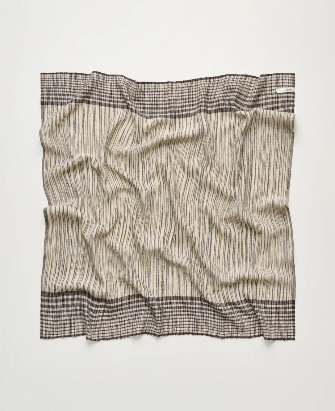 aiayu - Riisan Scarf, cashmere silk blend, Mix Navy