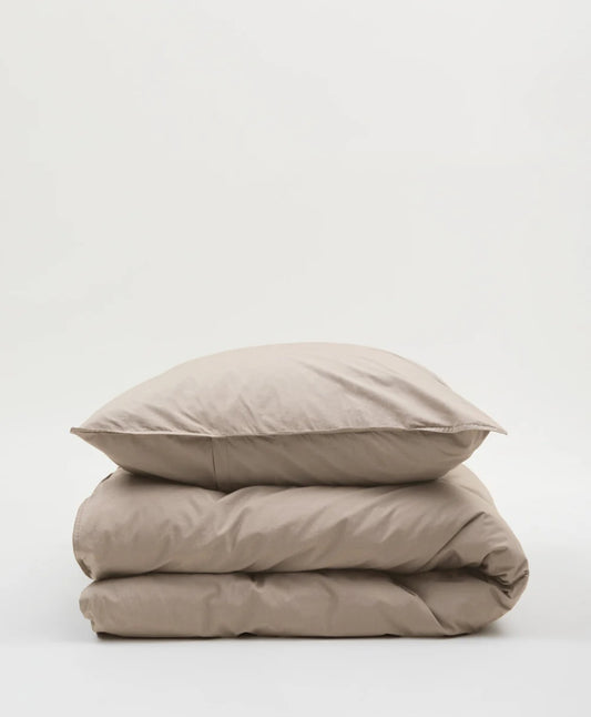 aiayu - Duvet Set + Pillow Case, Dried Herb, 140x200/60x63 cm.