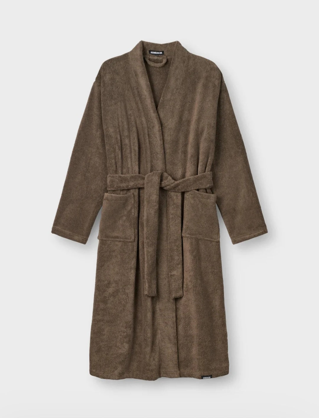 Humdakin - Cotton-Terry Weave-knit Robe, Organic Cotton, Fås i 2 farver - Waldorf & Light Stone