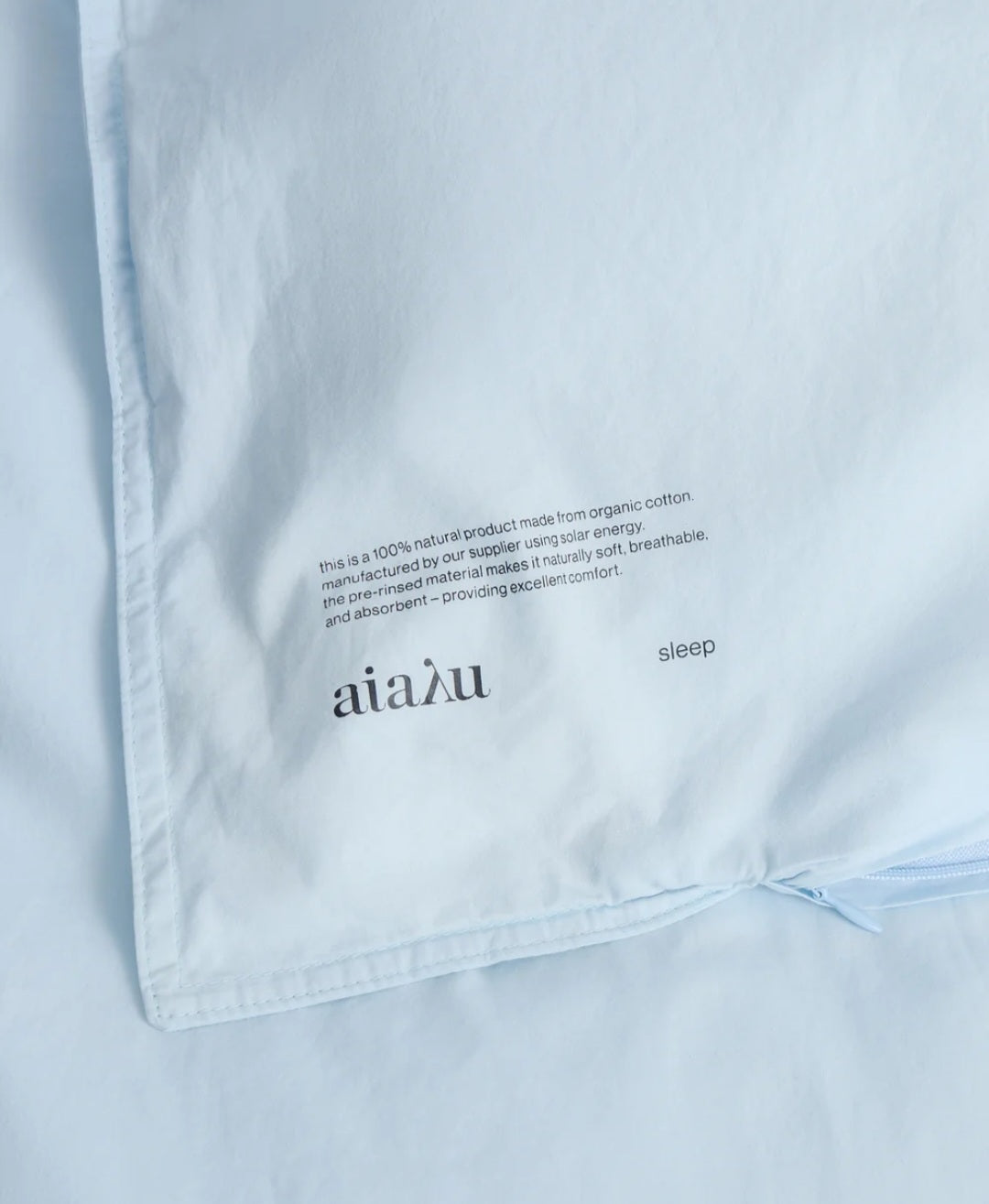aiayu - Duvet Set + Pillow Case, Sky, 140x200/60x63 cm.