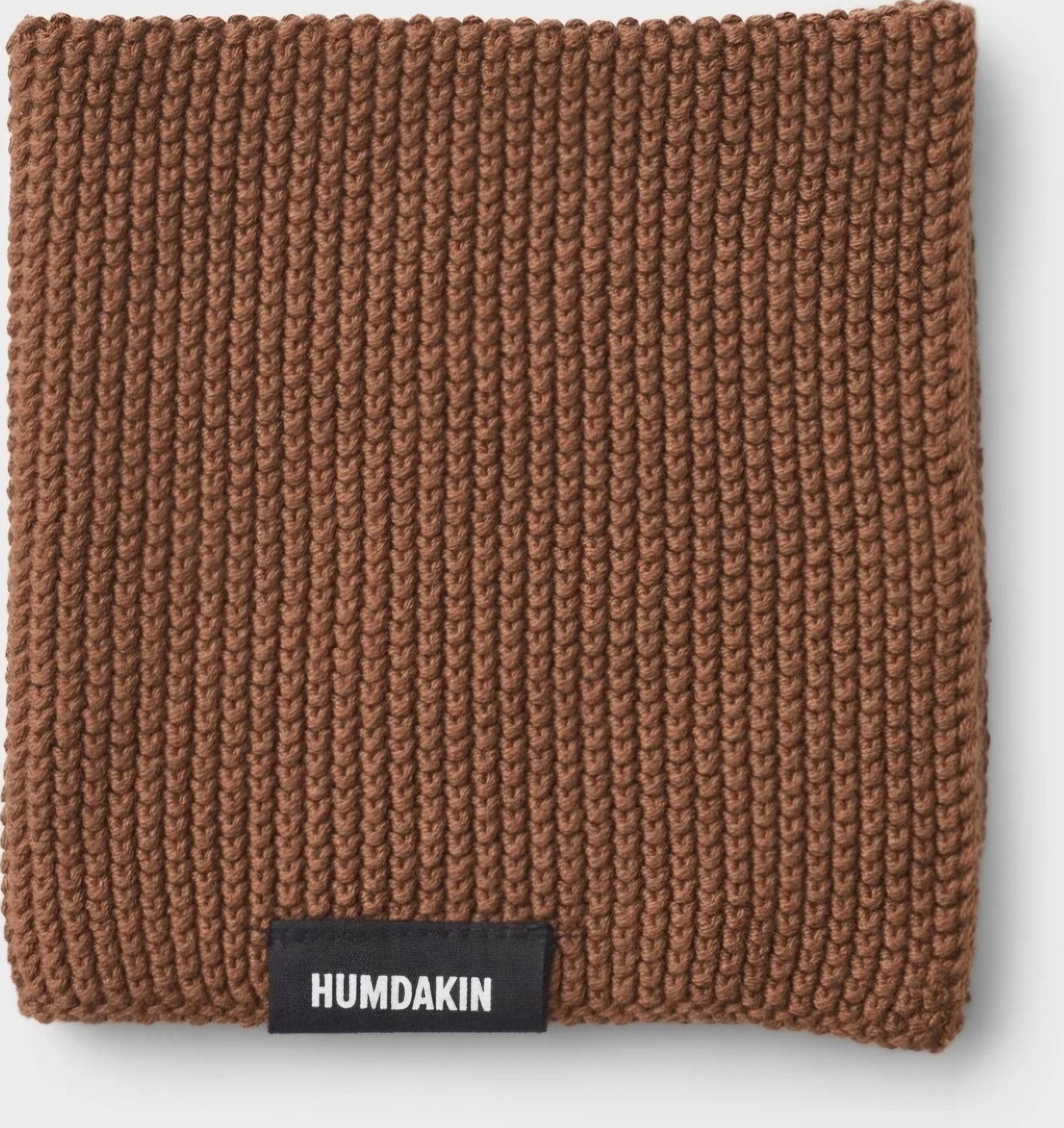Humdakin - Strikket Karklud, Fås i 2 farver - Steel Grey & Bison Brown