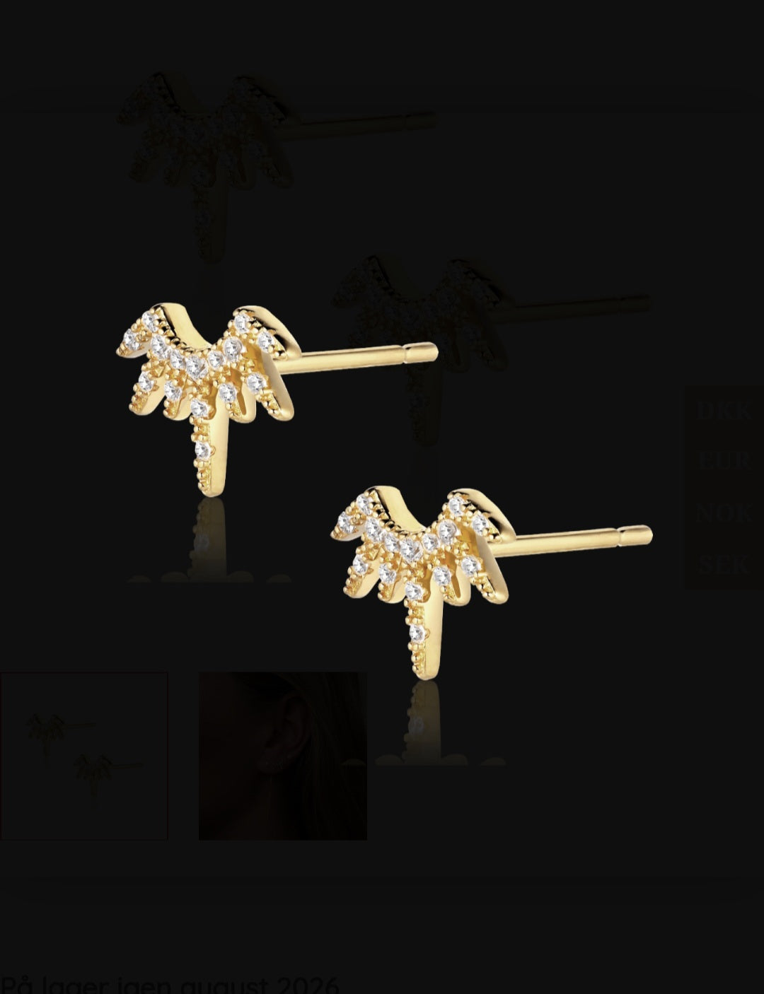 alura Copenhagen - PRE-ORDER - Venus Earstud 02, Pair