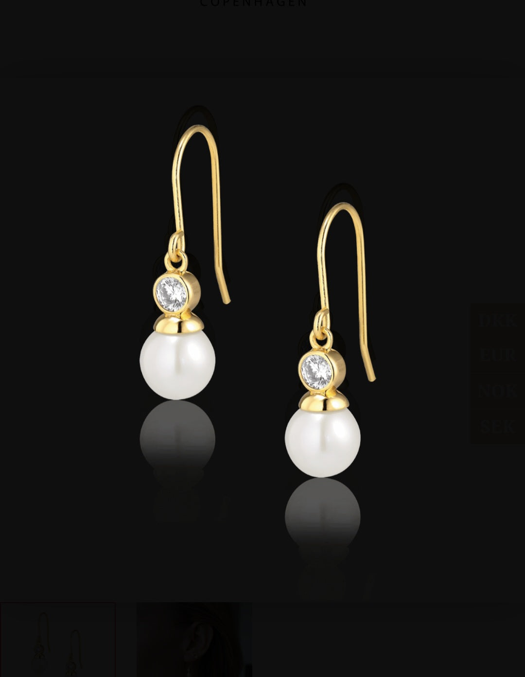 alura Copenhagen - Eclipse Earring 01, Single