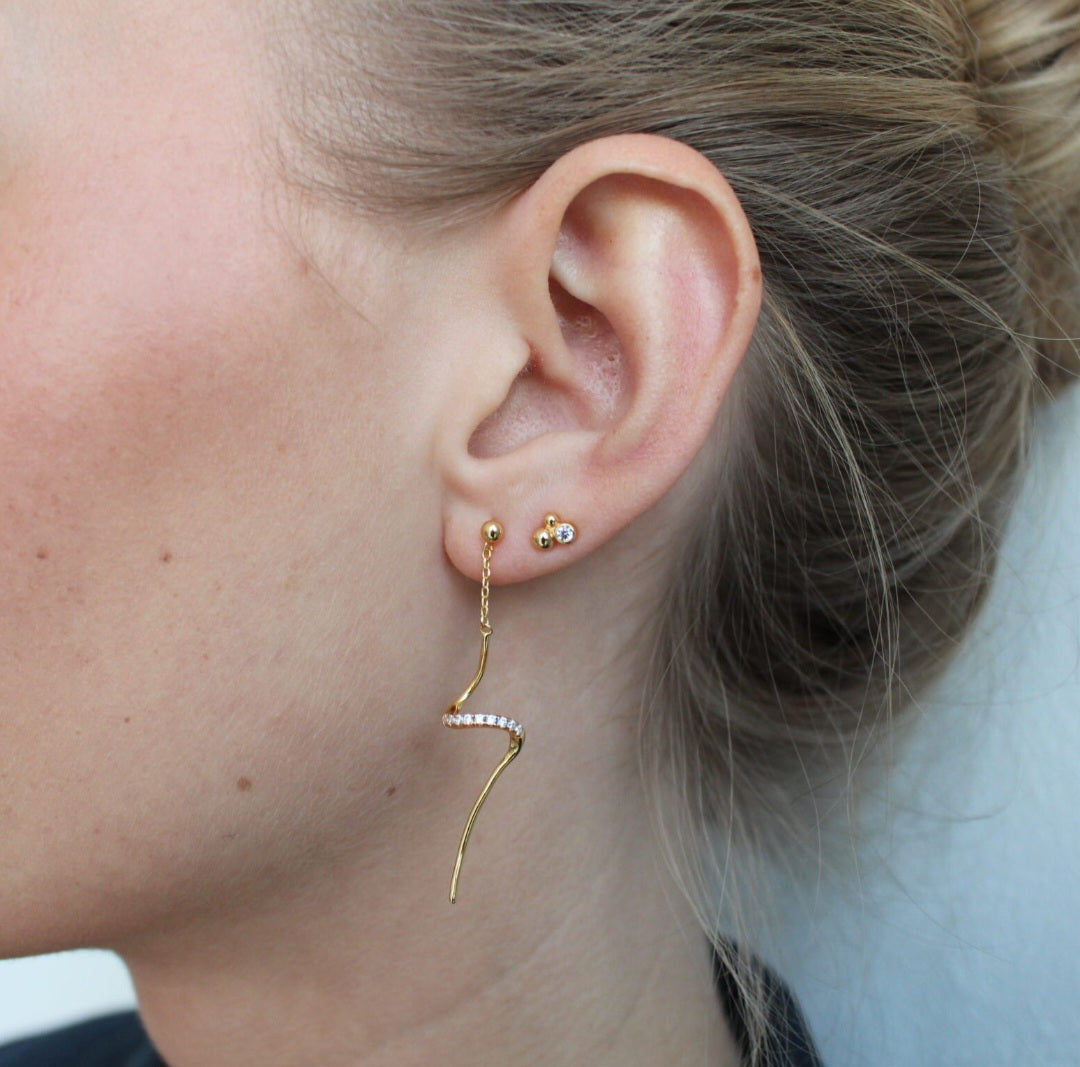 alura Copenhagen - Eclipse Earstud 16, Single