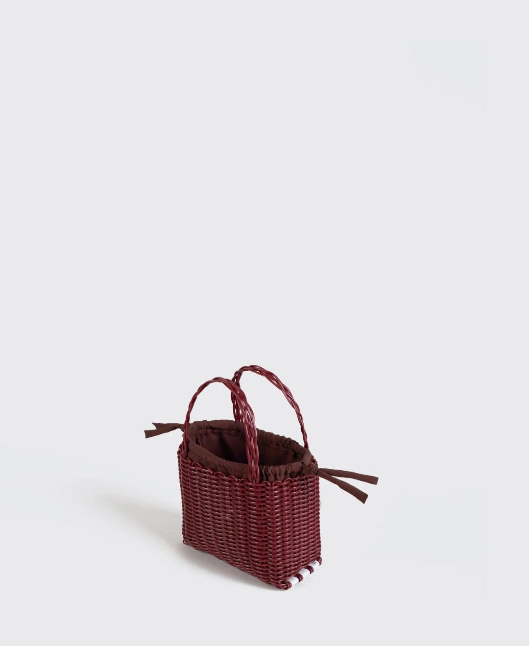 Rayas Collective - Basket Mini, Maroon
