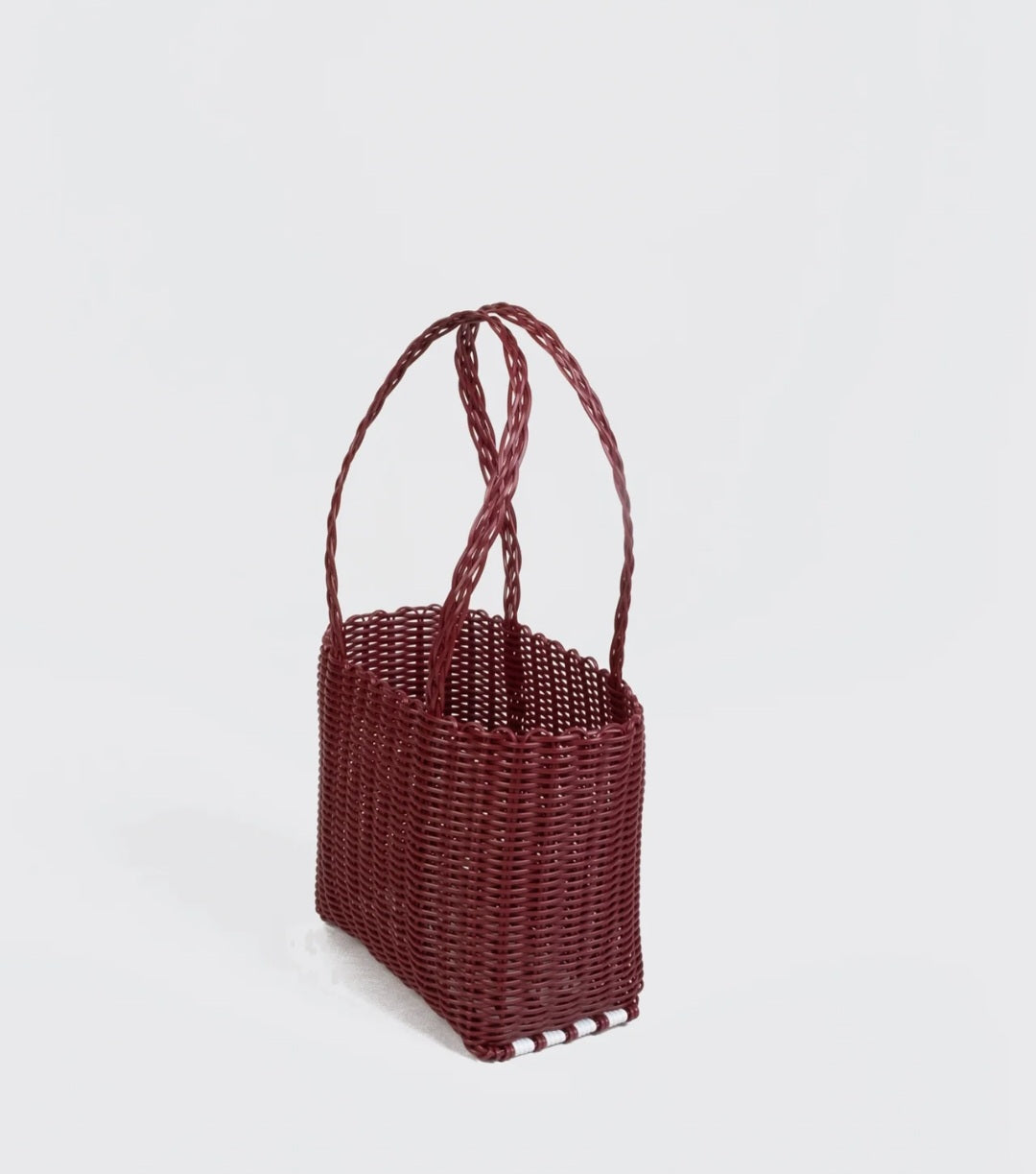 Rayas Collective - Basket Small, Maroon