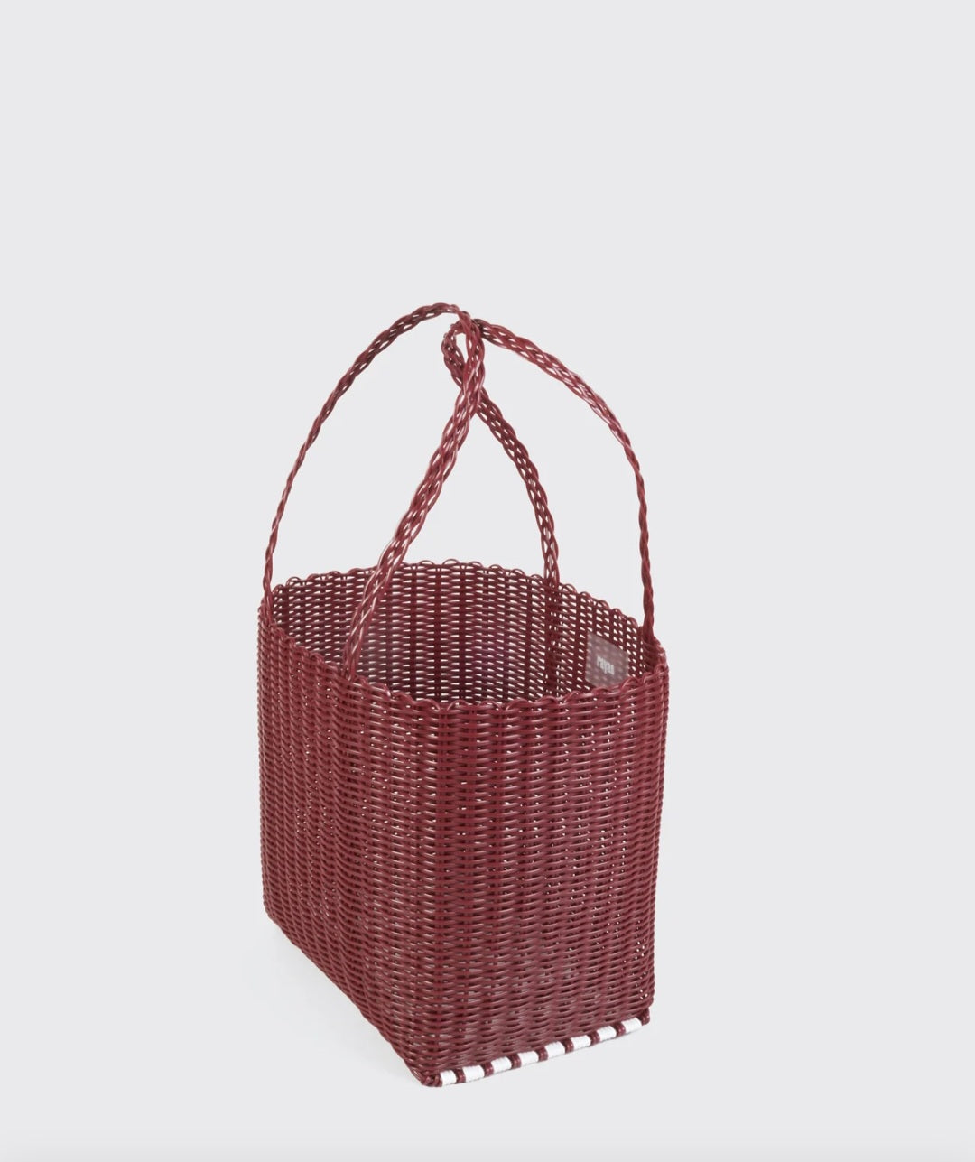 Rayas Collective - Basket Medium, Maroon
