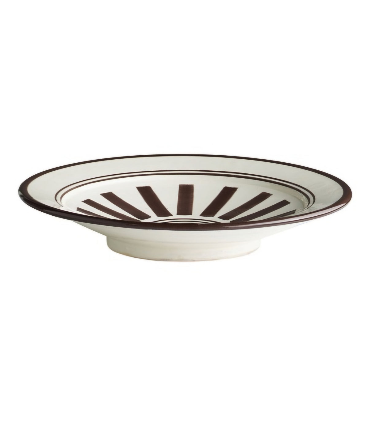 Tine K Home - Fad, Keramik, Mocca, Ø25xH5 cm.