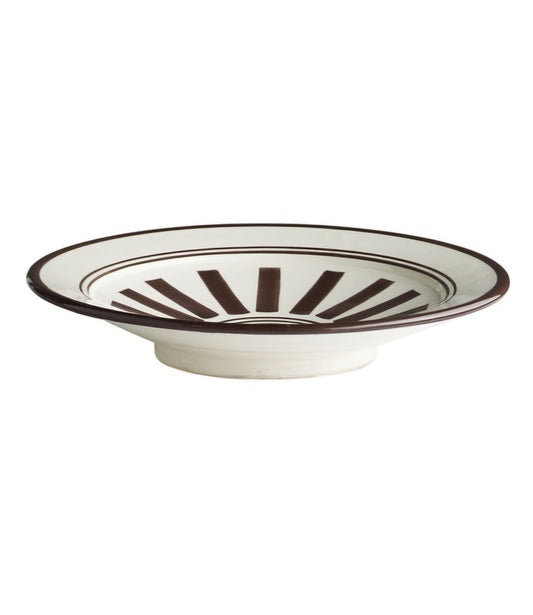 Tine K Home - Fad, Keramik, Mocca, Ø25xH5 cm.