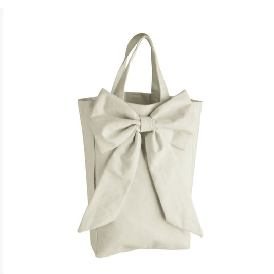 TIne K Home - Gavepose m/sløjfe, Bomuld, H40 cm.