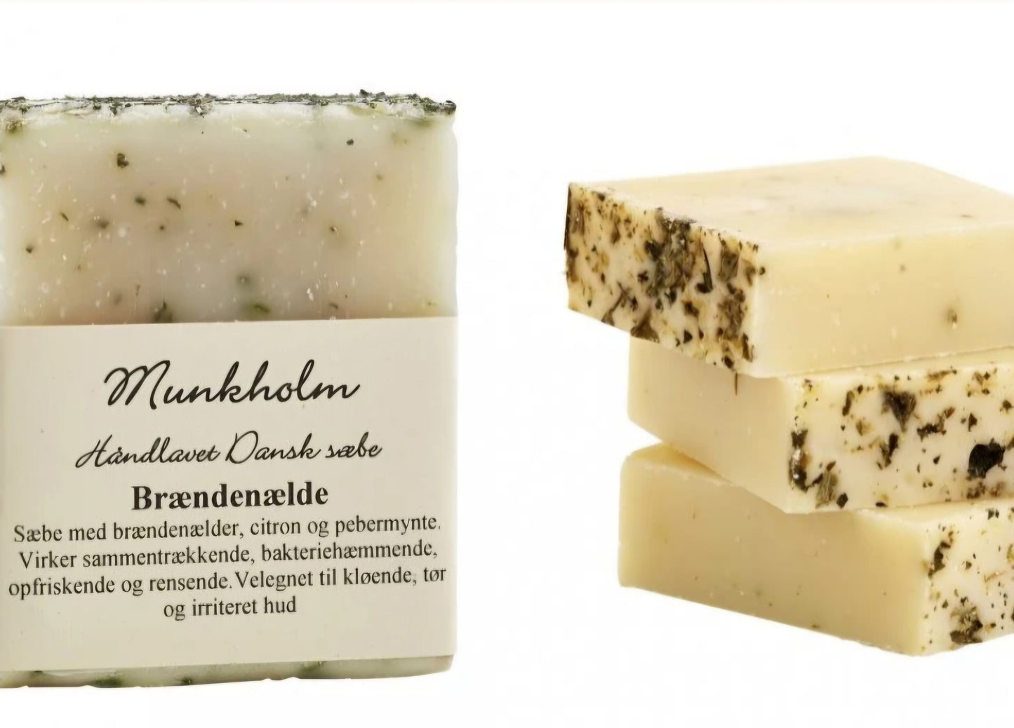 Munkholm - Brændenældesæbe, 100 gr.