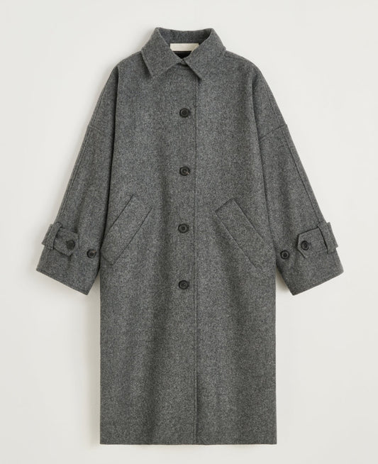 aiayu - Jo Coat Loden, Pure Grey