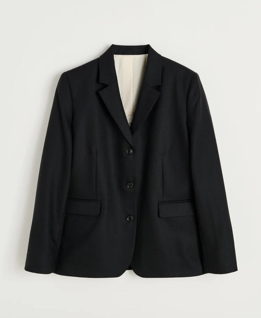 aiayu - Mason Blazer, Wool, Black