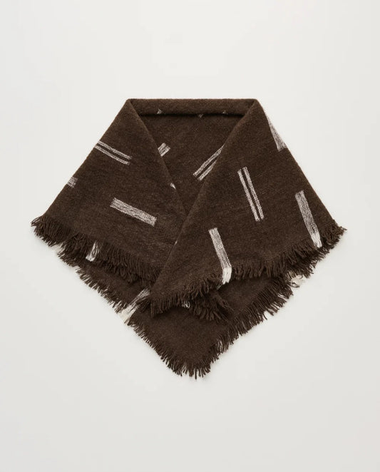 aiayu - Kiona Scarf, Yak, Mix Pure Brown